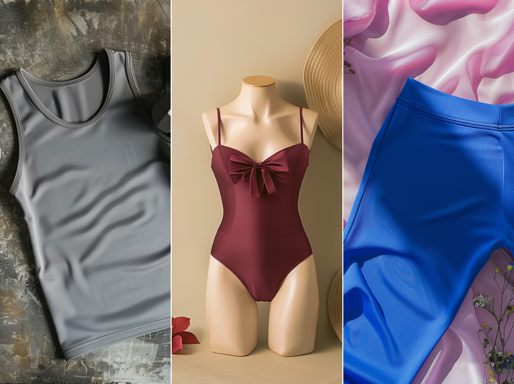 Lycra-stoff – Elastisk, pustende og perfekt til sportsklær, badetøy og leggings