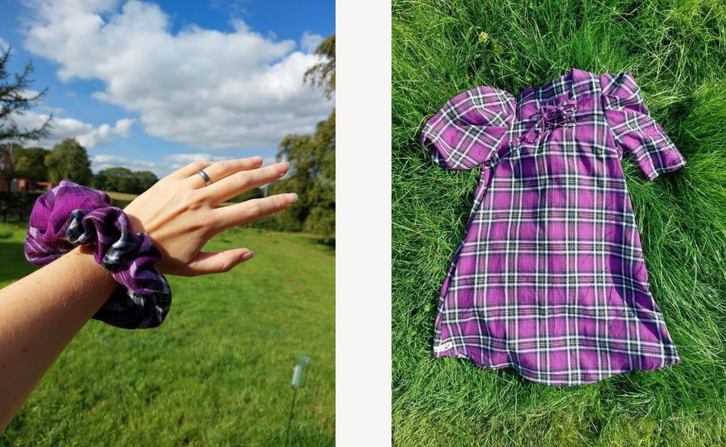 DIY: Sy din egen scrunchie av stoffrester – perfekt match til outfiten din