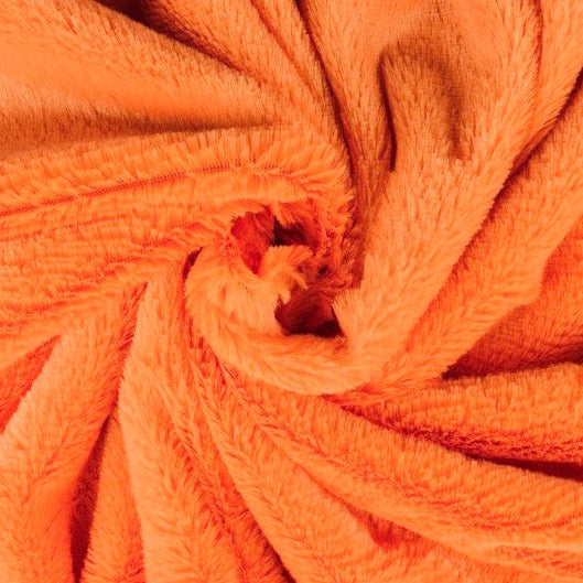 ORANSJE MYK PLYSCH – 10 MM LUGG & STREKK