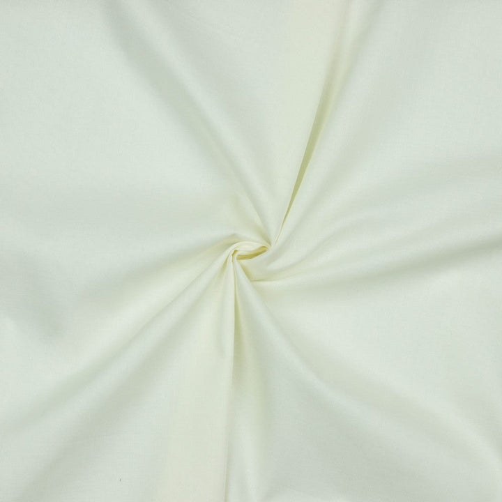 ECRU ØKOLOGISK LETT SEMI TRANSPARENT VOILE STOFF AV BOMULL