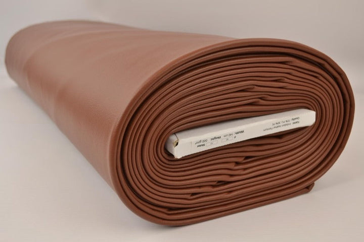 kobber imitert skinn premium – hel rull med stoff
