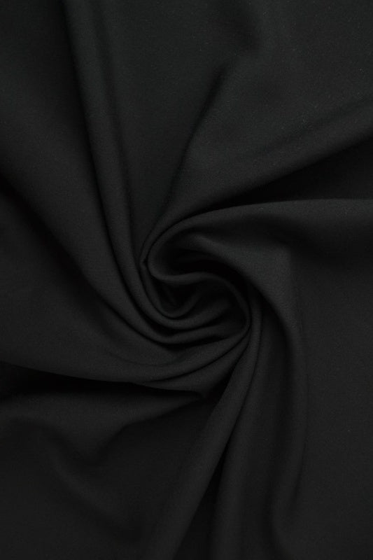 SORT VISKOSESTOFF – LETT FALL & ELEGANT MATT GLANS