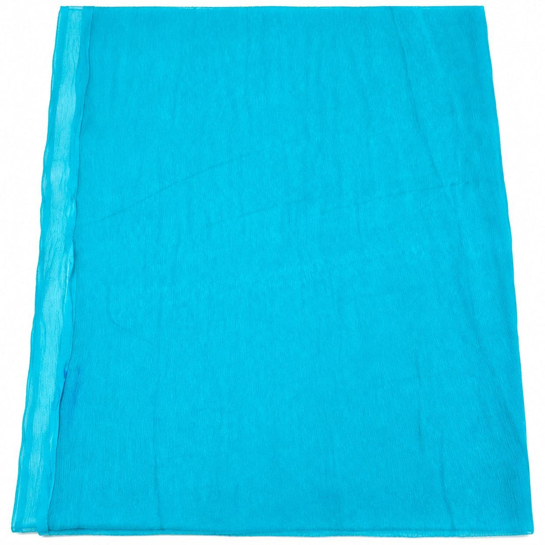 TURKIS SILKECHIFFONG - 90 CM BRED – 2. SORTERING