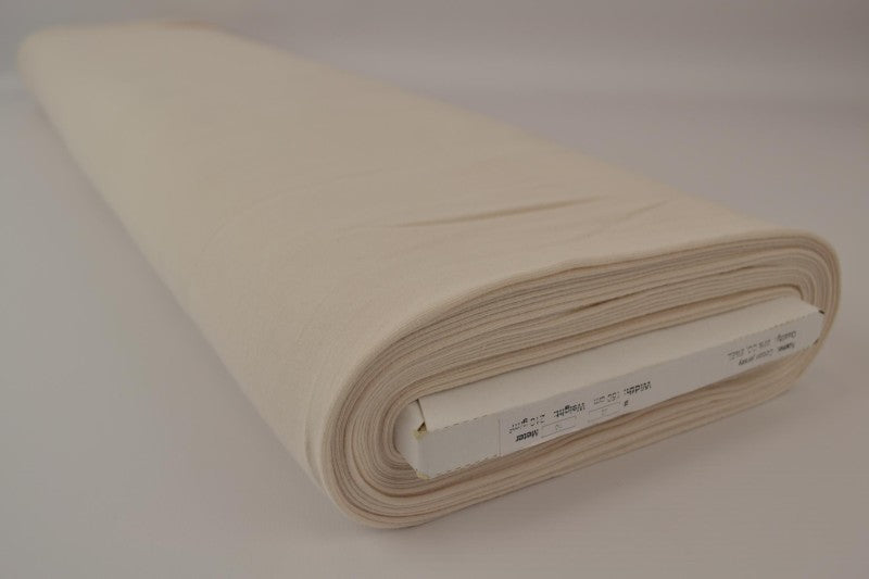 Champagne bomullsjerseystoff – naturlig, pustende & elastisk (bilde 2 av 8)
