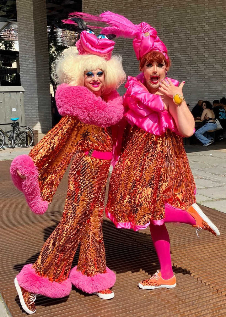 LYSEROSA PALJETTSTOFF – STORE 8 MM PALJETTER OG ENVEIS STREKK