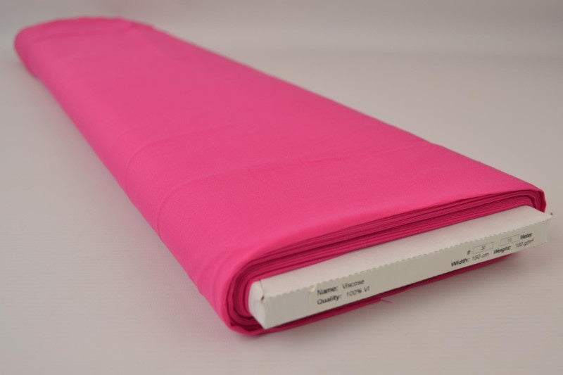 Pink viskosestoff – lett fall & elegant matt glans (bilde 2 av 4)