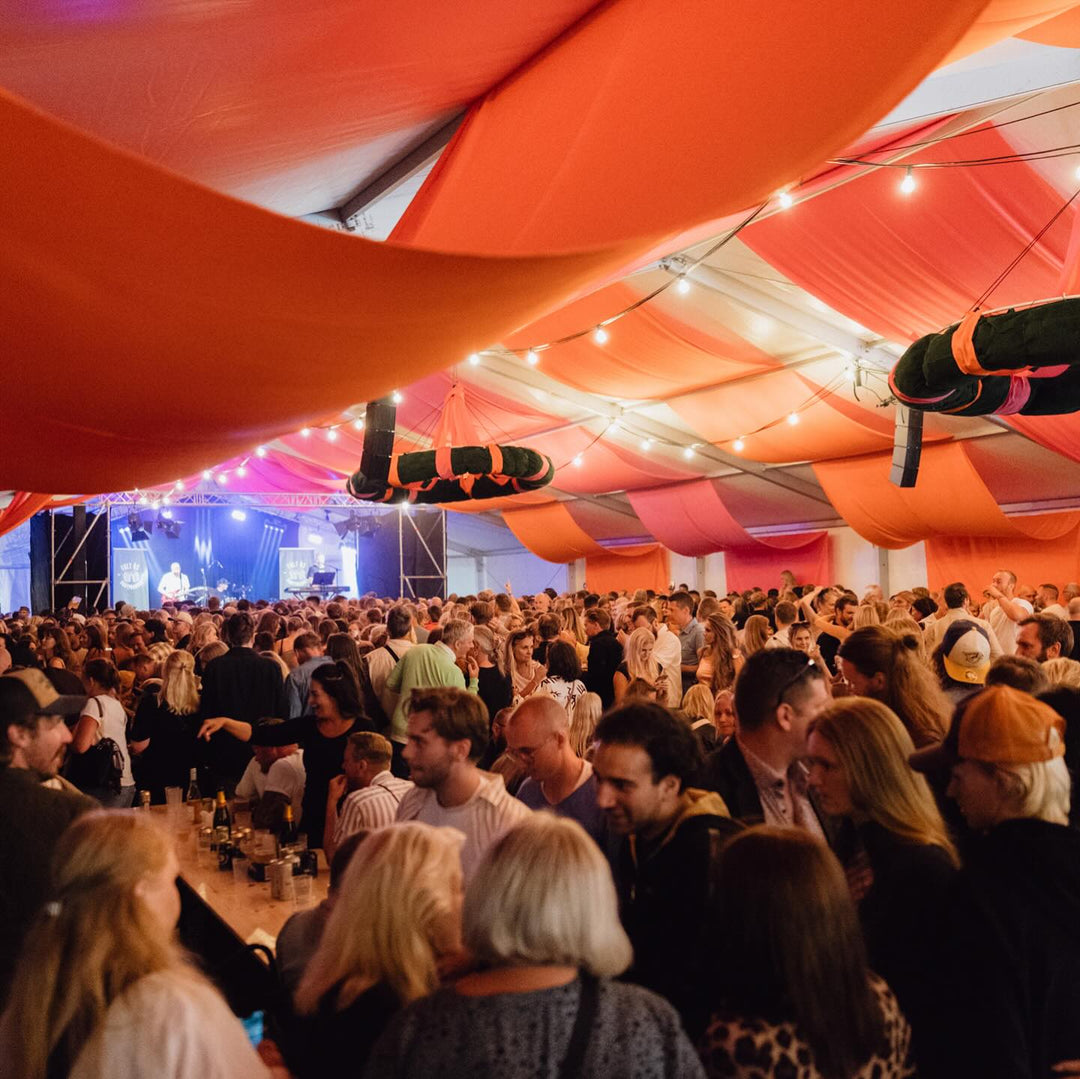 RÅHVIT BRANNHEMMENDE BURLINGTON – EVENT & DEKORASJON