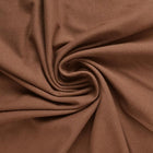 BRUN BOMULLSJERSEYSTOFF