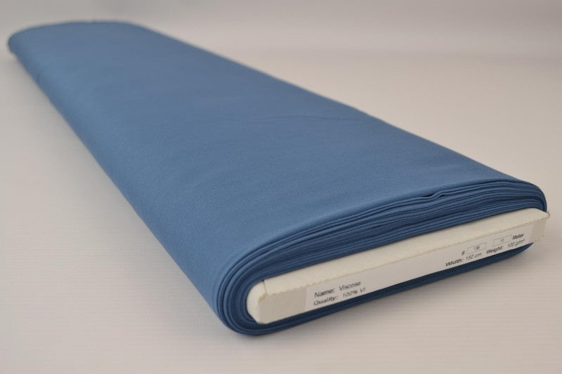 G&M Viscose 100% VISCOSE STÅLBLÅ
