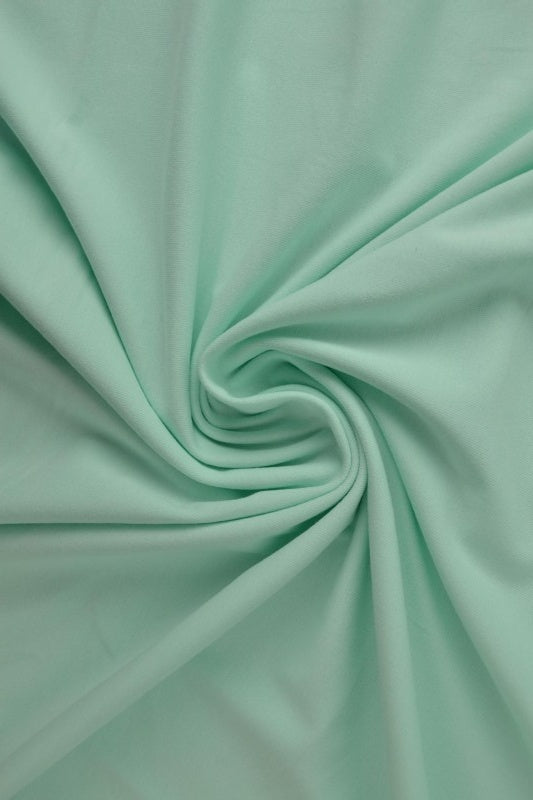 LYS MINT BOMULLSJERSEYSTOFF – NATURLIG, PUSTENDE & ELASTISK