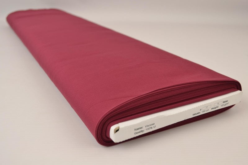 G&M Viscose 100% VISCOSE BORDEAUX