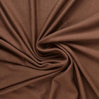 BRUN VISKOSE JERSEYSTOFF