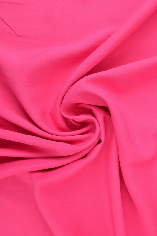 Pink viskosestoff – lett fall & elegant matt glans (bilde 1 av 4)