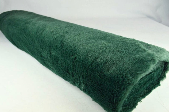 MØRKEGRØNN MYK PLYSCH – 10 MM LUGG & STREKK