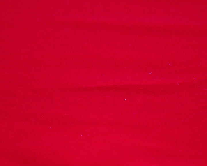 RØDT MICRO VELUR STOFF