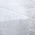 HVIT SILKE CHIFFON STOFF
