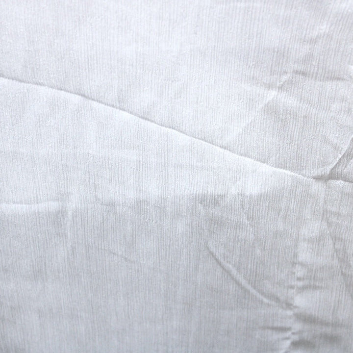HVIT SILKE CHIFFON STOFF – 140 CM BREDT