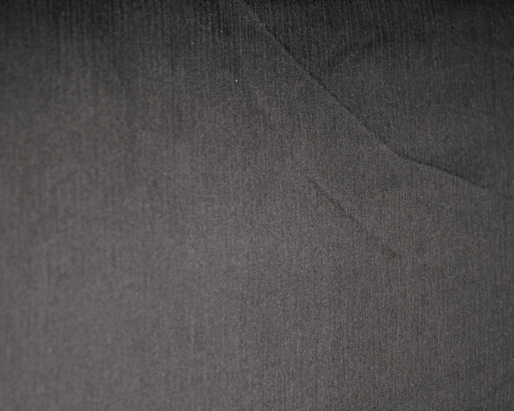 SORT SILKE CHIFFON STOFF – 140 CM BREDT