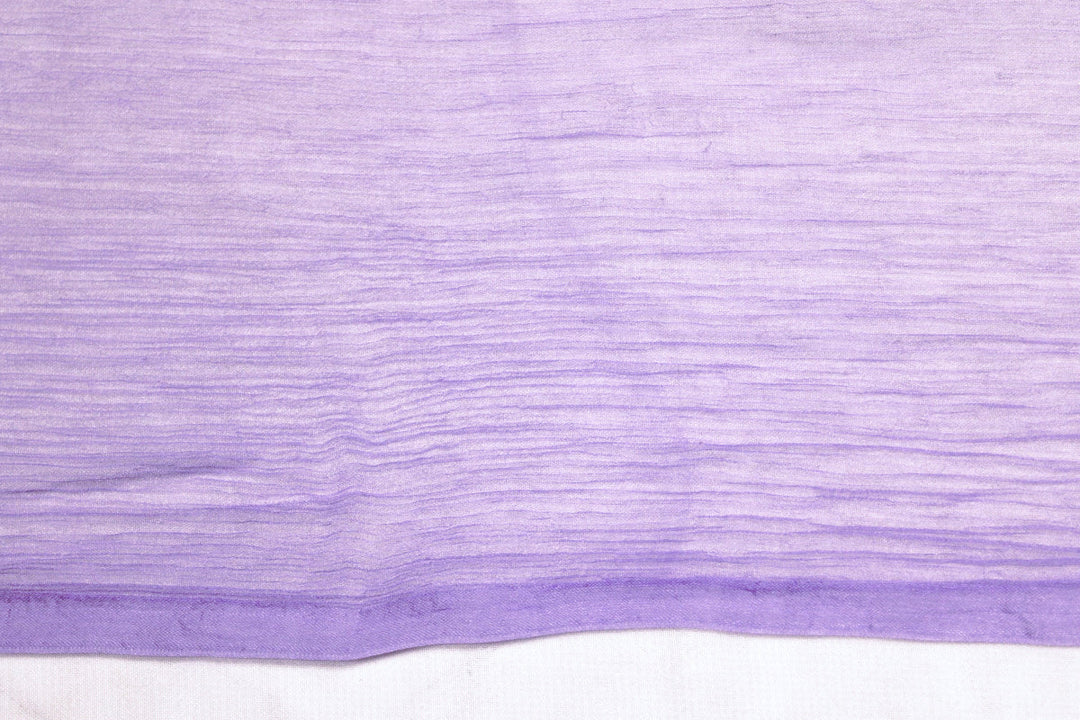 LAVENDEL SILKE CHIFFON STOFF