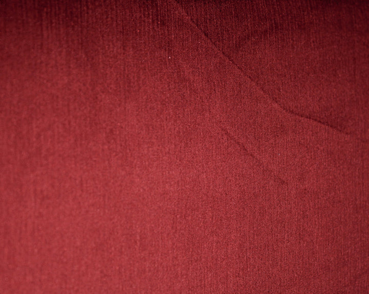 VINRØDT SILKE CHIFFON STOFF