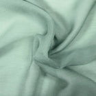 MINTGRØNT SILKE CHIFFON STOFF