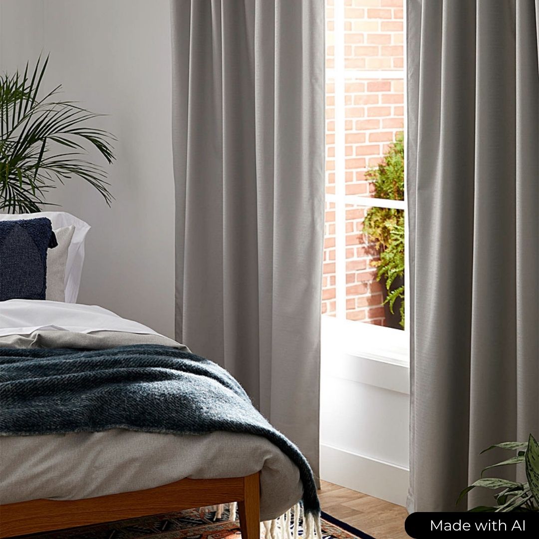 MOSGRØNN MØRKLEGGINGSSTOFF – 3-LAGS GARDINSTOFF