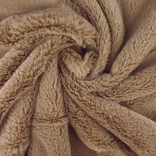 TAUPE MYK PLYSCH – 10 MM LUGG & STREKK