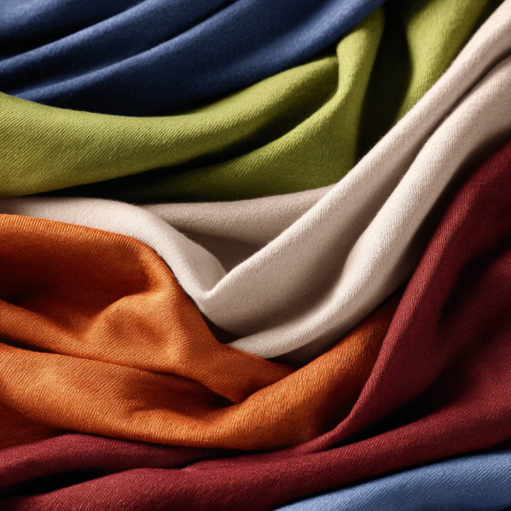 BABYBLÅ BOMULLSJERSEYSTOFF – NATURLIG, PUSTENDE & ELASTISK
