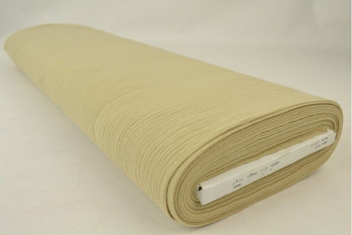 BEIGE DOBBELTLAGET MUSSELINSTOFF (DOUBLE GAUZE) – MYKT OG PUSTENDE