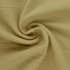 BEIGE DOBBELTLAGET MUSSELINSTOFF (DOUBLE GAUZE)