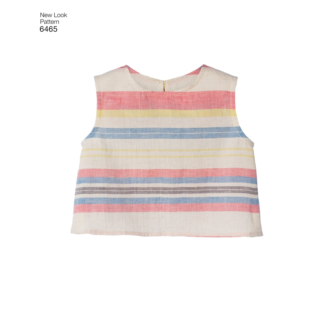 New look symønster til skjørt, shorts og topp – str. 3-8 år (bilde 7 av 8)