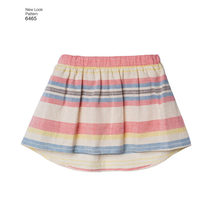 New look symønster til skjørt, shorts og topp – str. 3-8 år (bilde 8 av 8)