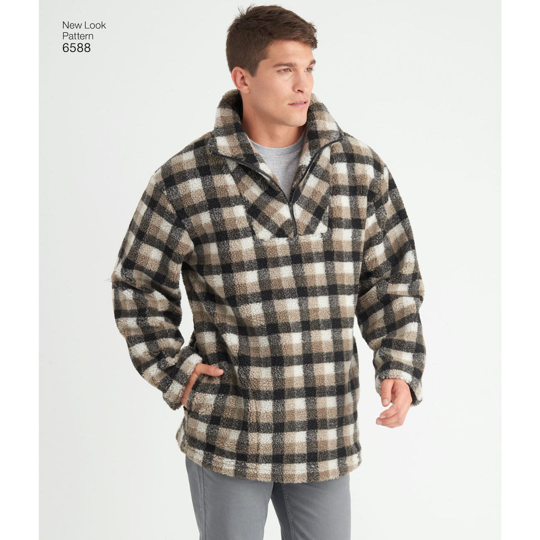 New look symønster til unisex overtrøye i 3 varianter (bilde 3 av 5)