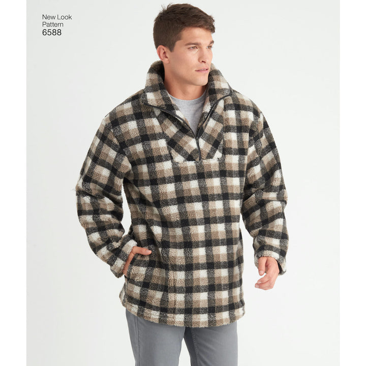 New look symønster til unisex overtrøye i 3 varianter (bilde 3 av 5)