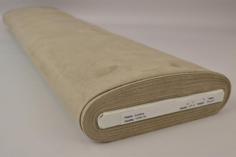 Beige imitert semsket skinn – matt overflate & enkelt vedlikehold (bilde 2 av 7)