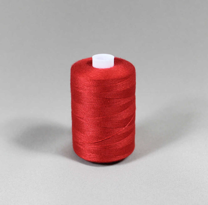 RØD STERK POLYESTER SYTRÅD