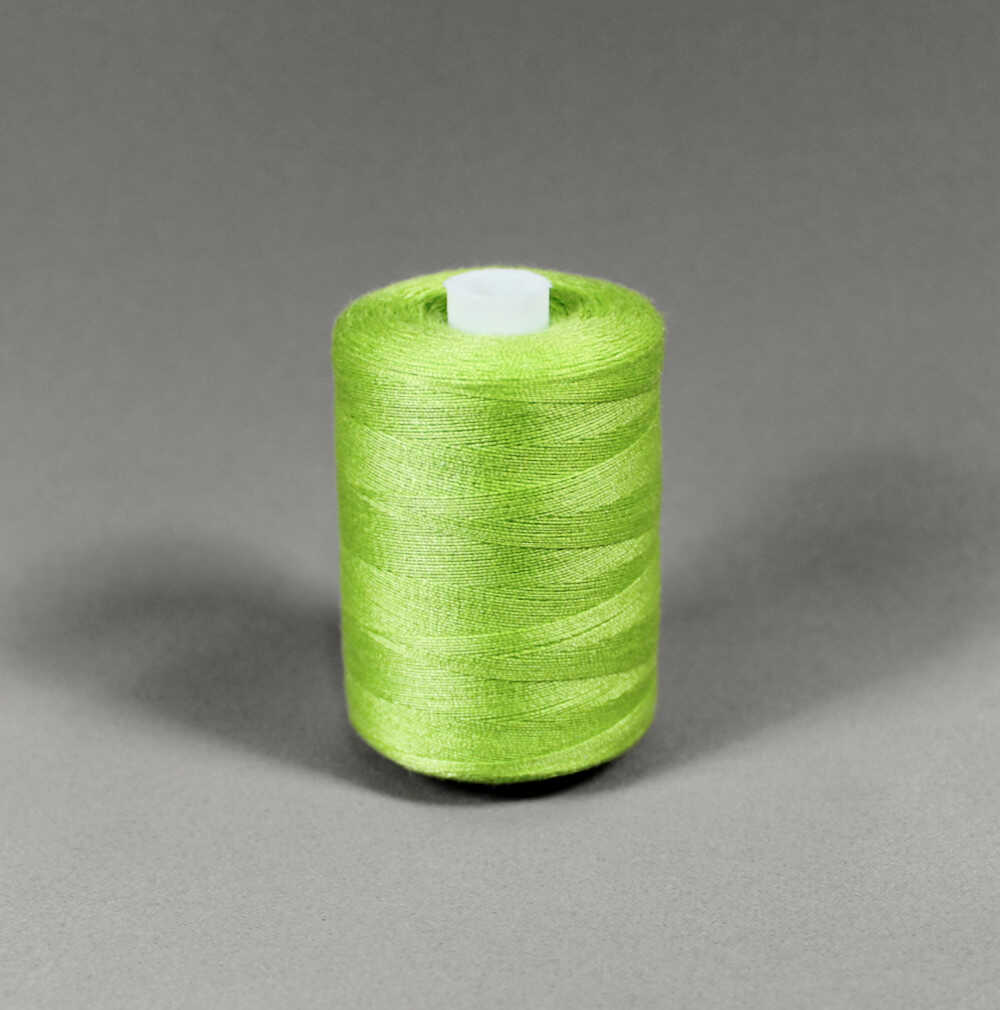 LIMEGRØNN STERK POLYESTER SYTRÅD