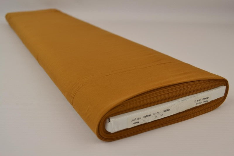 G&M Viscose 100% VISCOSE MØRK OKKERGUL