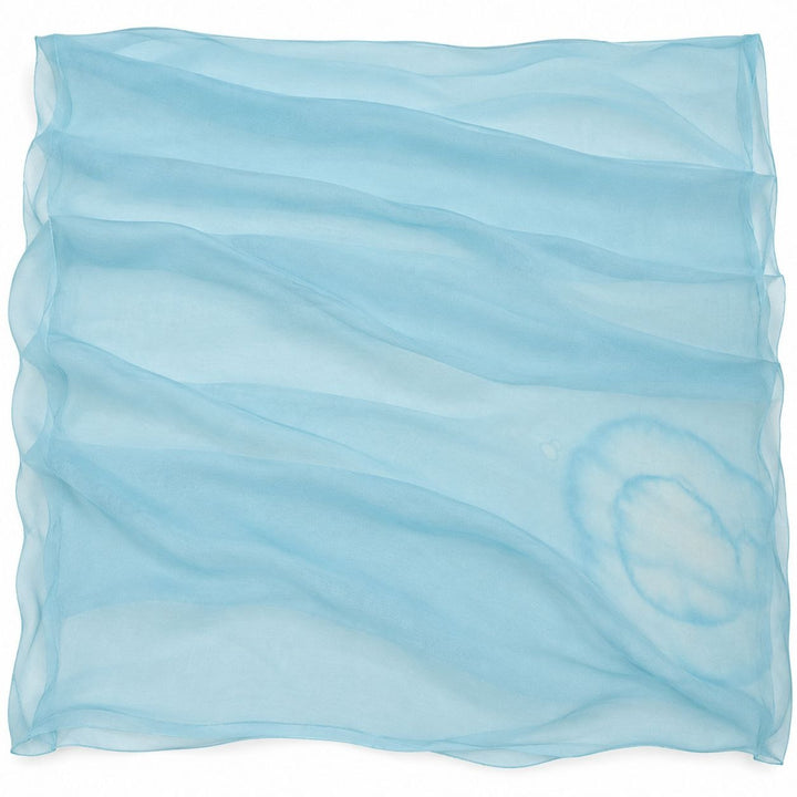 LYS BLÅ / AQUA SILKECHIFFONG – 2. SORTERING