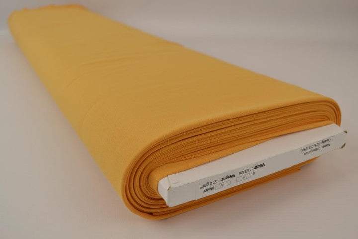 Karrigul bomullsjerseystoff – naturlig, pustende & elastisk (bilde 2 av 8)