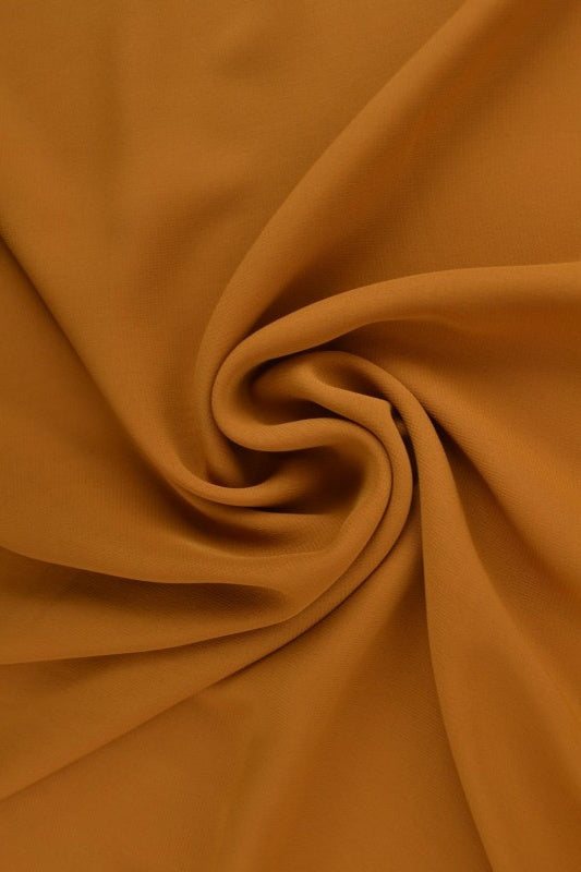 MØRK KARRI CHIFFON – LETT, GJENNOMSIKTIG & MED FLOTT FALL