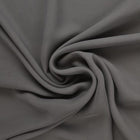 MØRKEGRÅ CHIFFON