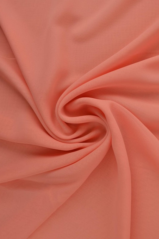 LAKSEFARGET CHIFFON – LETT, GJENNOMSIKTIG & MED FLOTT FALL