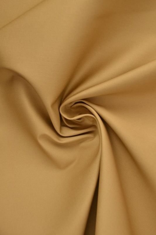 Beige bomullstwill – kraftig & formstabil (bilde 1 av 7)