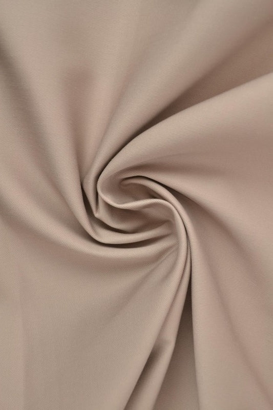 TAUPE BOMULLSTWILL – KRAFTIG & FORMSTABIL
