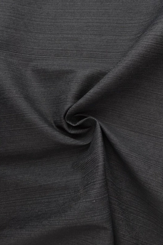 Antrasitt uvasket denim med strekk – 370 g/m² (bilde 1 av 9)