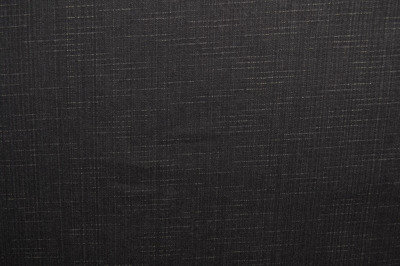 SORTMELERT UVASKET DENIM MED STREKK – 370 G/M²