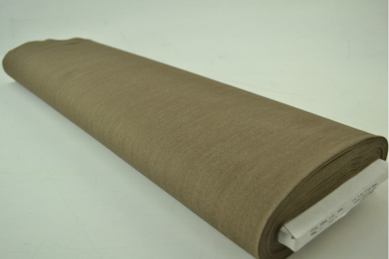 Oliven uvasket denim med strekk – 370 g/m² (bilde 2 av 8)