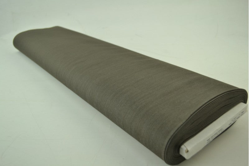 Khaki uvasket denim med strekk – 370 g/m² (bilde 2 av 8)