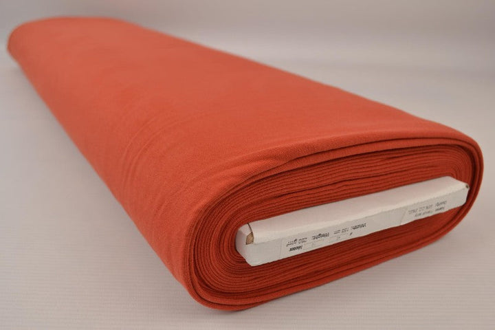 KOBBER FRENCH TERRY – MYK BOMULLSSTRIKK MED STREKK